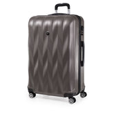 Gino Ferrari Dark Grey ABS Suitcase Gino Ferrari Dark Grey ABS Suitcase